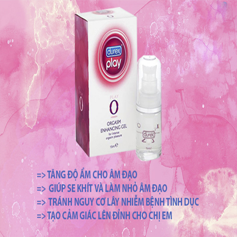 Gel kích thích nữ tăng khoái cảm Durex Play O cao cấp